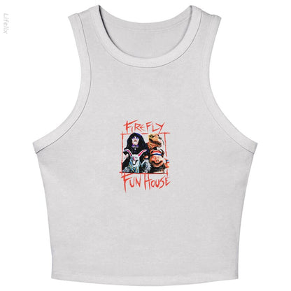 Black Bray Wyatt Firefly Fun House Tank Tops By @Silviaro