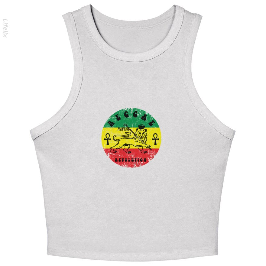 Reggae Mouwloos shirt door @Silviaro