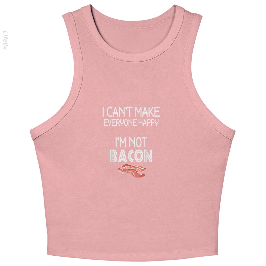 Ich kann nicht alle glücklich machen, ich bin kein Speck Tanktops von @Silviaro