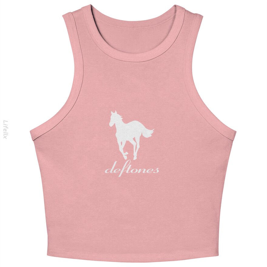 Vintage Deftone White Pony Tank Tops By @Breez