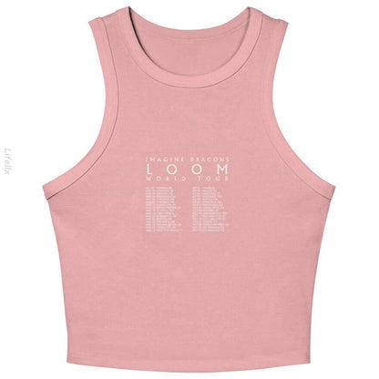 Imagine Dragons Loom Tour 2024 Kids Tank Tops By @Silviaro