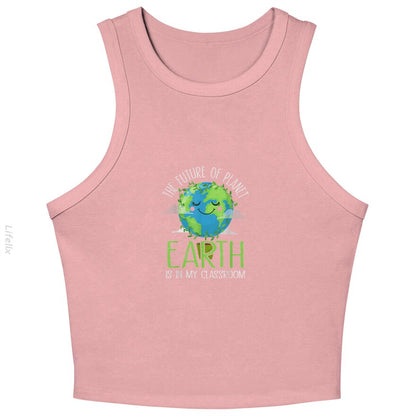 Earth Day Teachers Tank Tops By @Breez