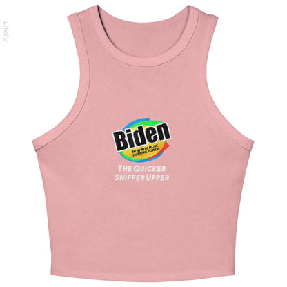 Biden Ahora Con Más Poder de Olfato Camisetas sin mangas por @Breez