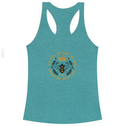 Quote Bee well bee kind bee sweet Tank Top By @Silviaro