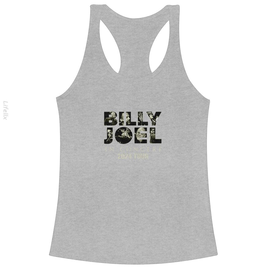 Billy Joel In Concert 2024 Tour Tank Tops By @Breez