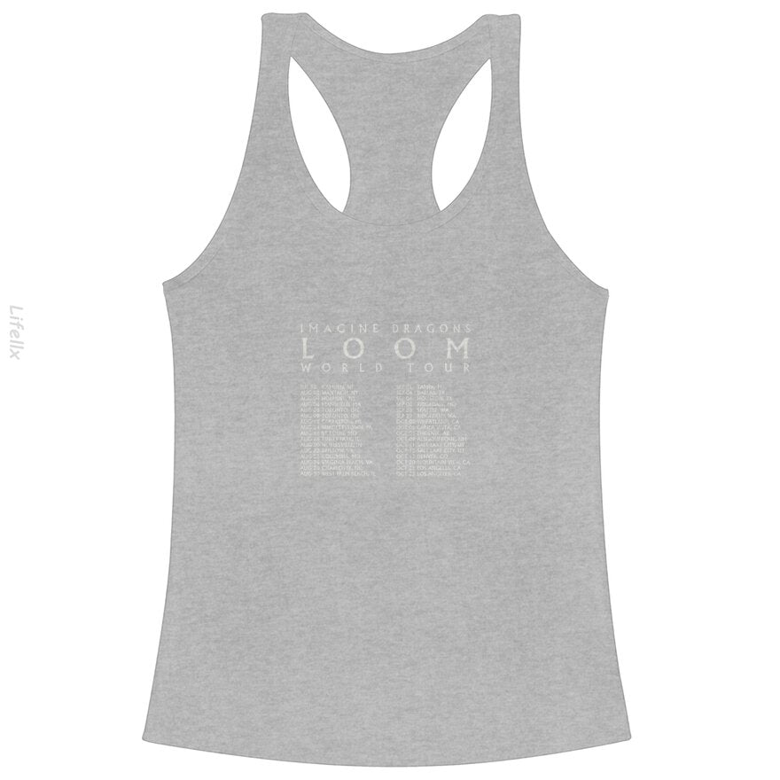 Imagine Dragons Loom Tour 2024 Kids Tank Tops By @Silviaro