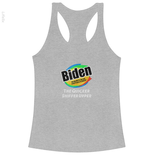 Biden Now With More Sniffing Power Tank Tops By @Breez