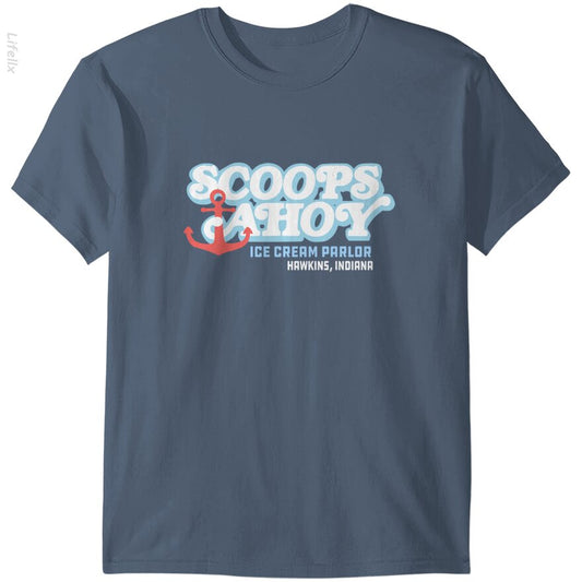 Scoops ahoy ice cream T-Shirts By @Harold