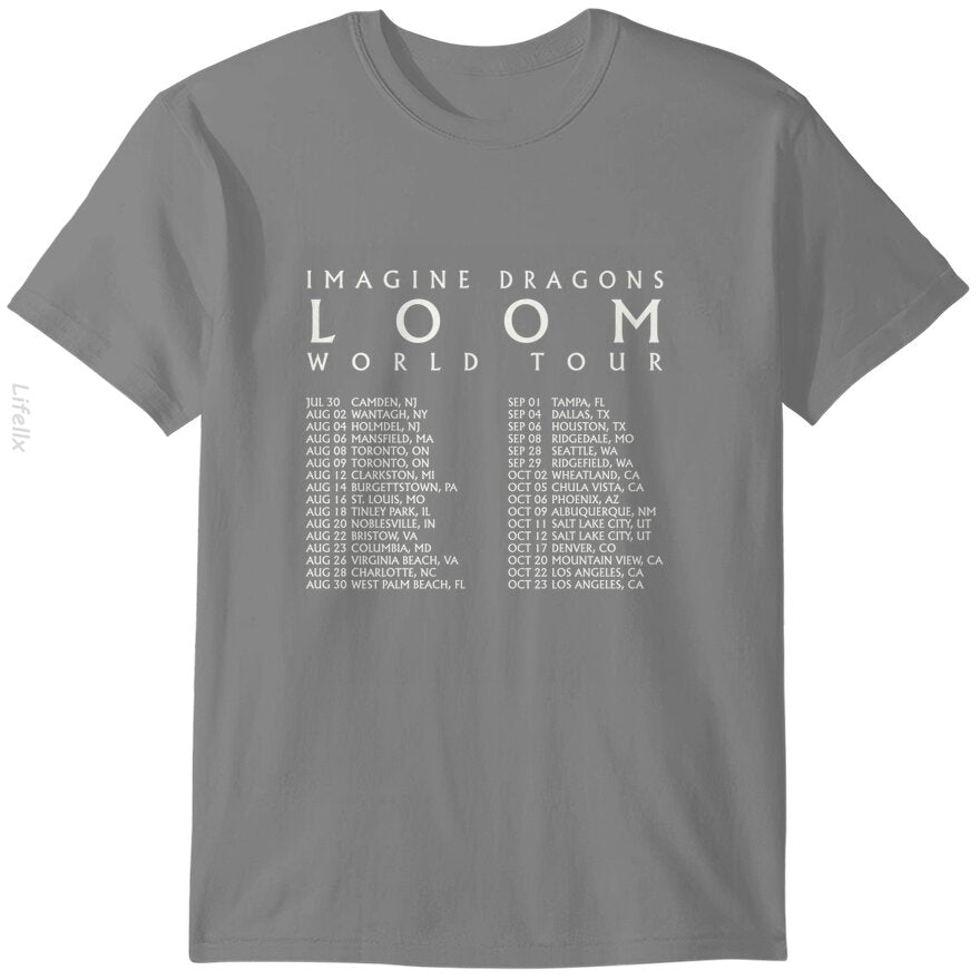 Imagine Dragons Loom Tour 2024 Niños Camisetas por @Silviaro