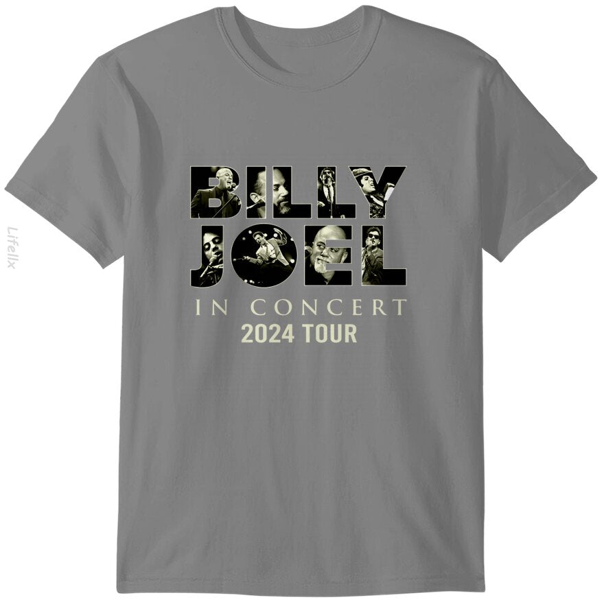 Billy Joel In Concert 2024 Tour T-Shirts By @Breez