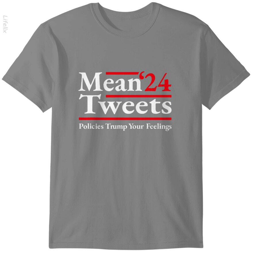 Gemene tweets 2024 Pro Donald Trump '24 Anti Biden T-shirt door @Silviaro