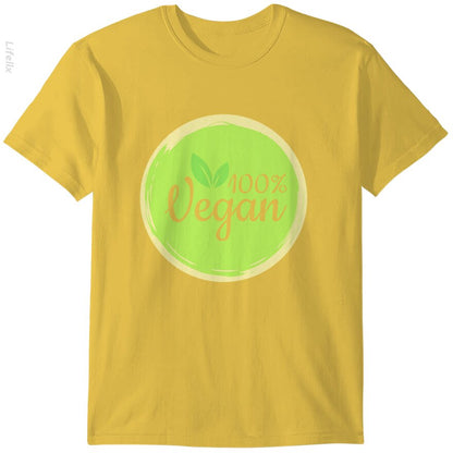 100% Vegano Camisetas por @Julsch