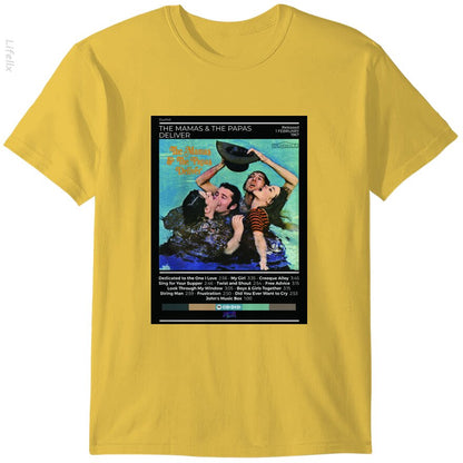 The Mamas & The Papas Album Cover T-Shirt By @Anmol