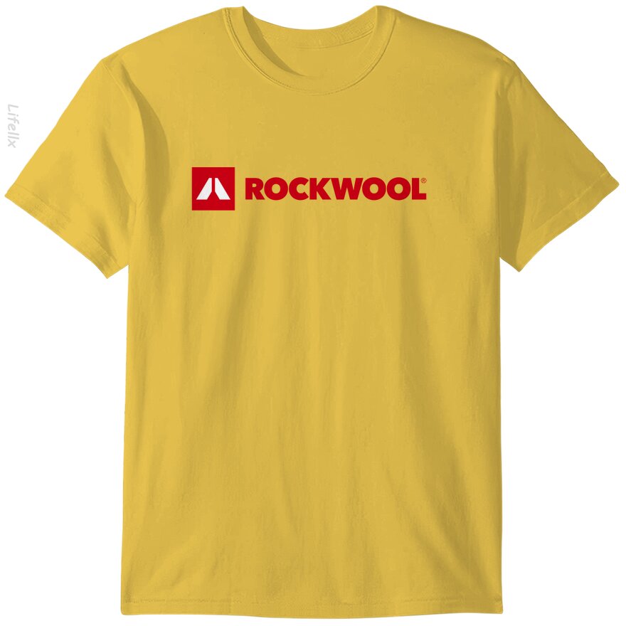 Rockwool Logo T-Shirts By @Breez