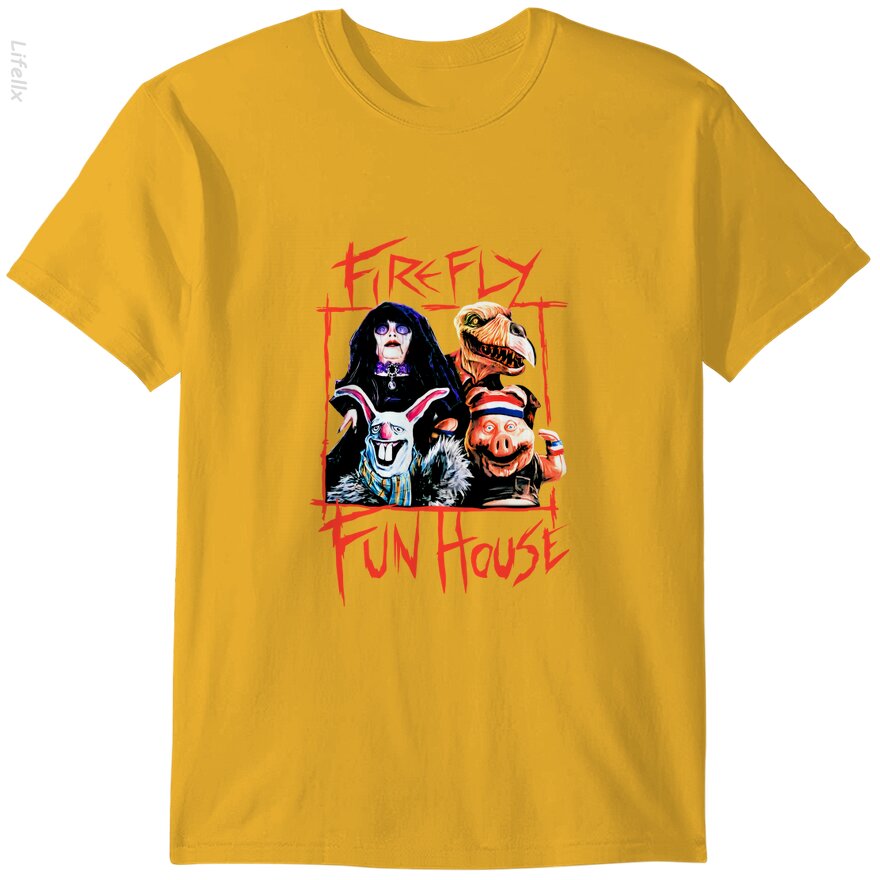 Schwarzes Bray Wyatt Firefly Fun House T-Shirt von @Silviaro