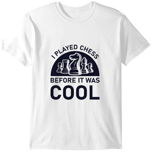 J'ai joué aux échecs avant que ce ne soit cool T-shirts par @Breez