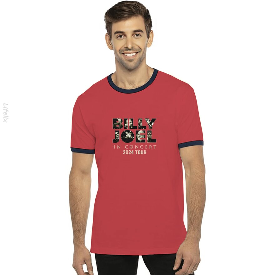 Billy Joel In Concert 2024 Tour T-Shirts By @Breez