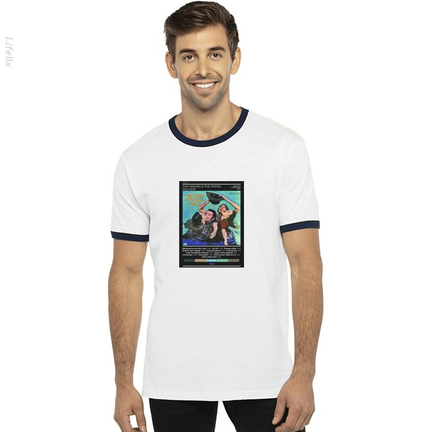 The Mamas & The Papas Album Cover T-Shirt By @Anmol