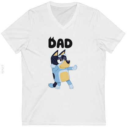 Bluey Papa T-shirts door @Chetan_Art