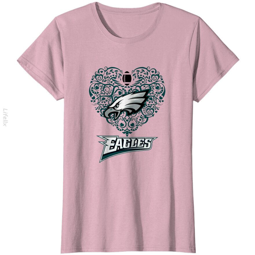 Hart van Philadelphia Eagles T-shirt door @Silviaro