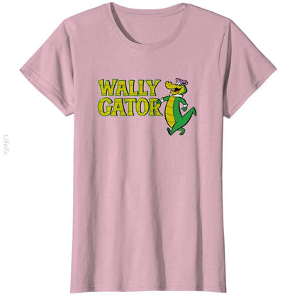 Style Logo Wally Gator T-shirt par @Breez