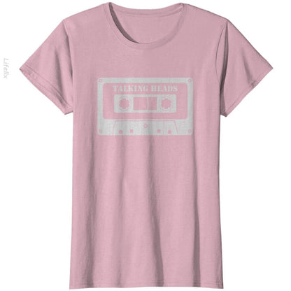 Talking Heads - Witte vintage cassette T-shirt door @Breez