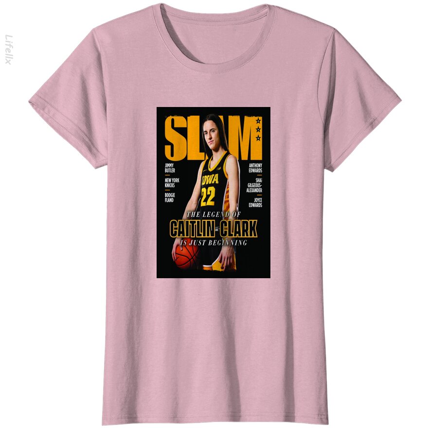 Caitlin Clark - Slam Mag Premium Matt Vertikal T-Shirt von @Silviaro