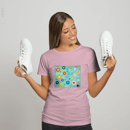 Cercles Heureux et Colorés T-shirt par @Silviaro