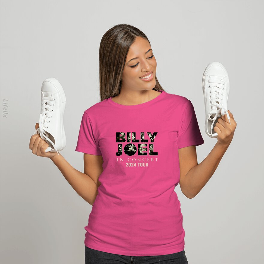 Billy Joel In Concert 2024 Tour T-Shirts By @Breez