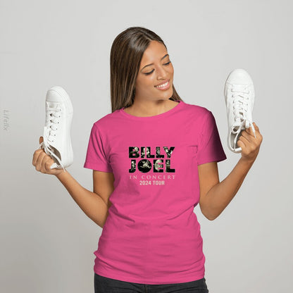 Billy Joel In Concert 2024 Tour T-Shirts By @Breez