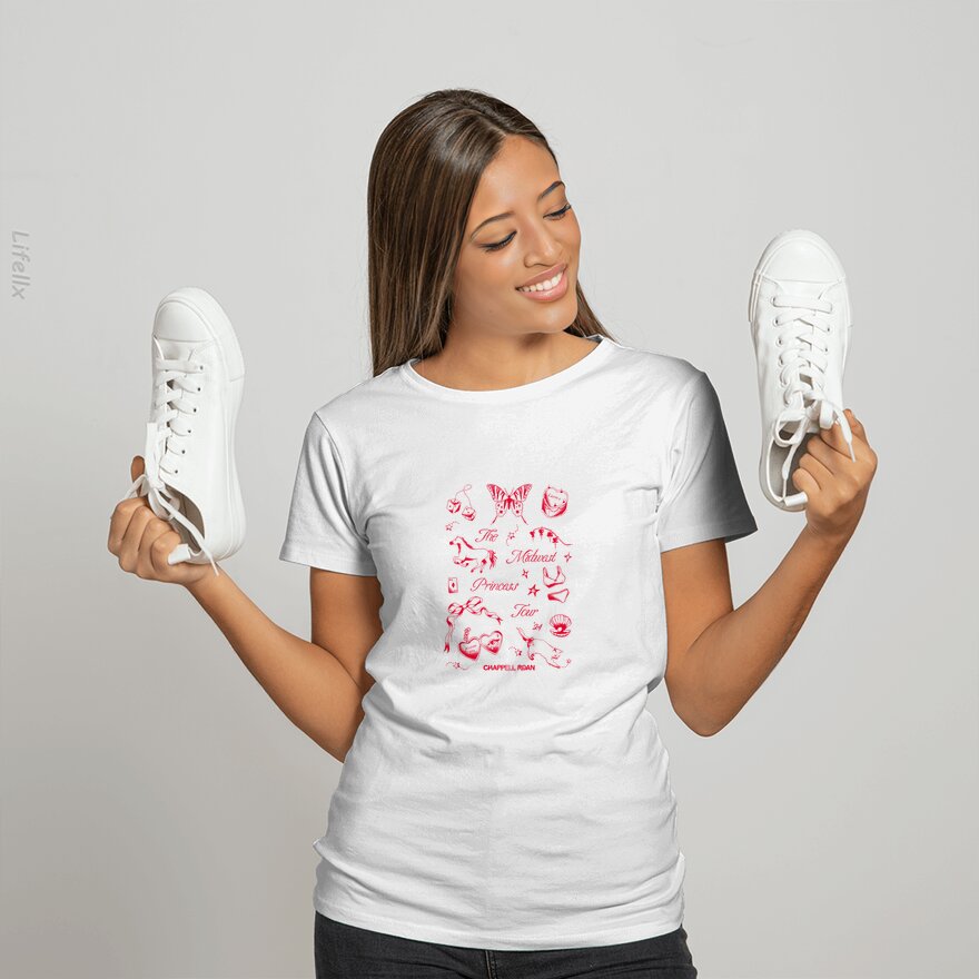 Chappell Roan Pink Pony Club T-Shirt By @Silviaro