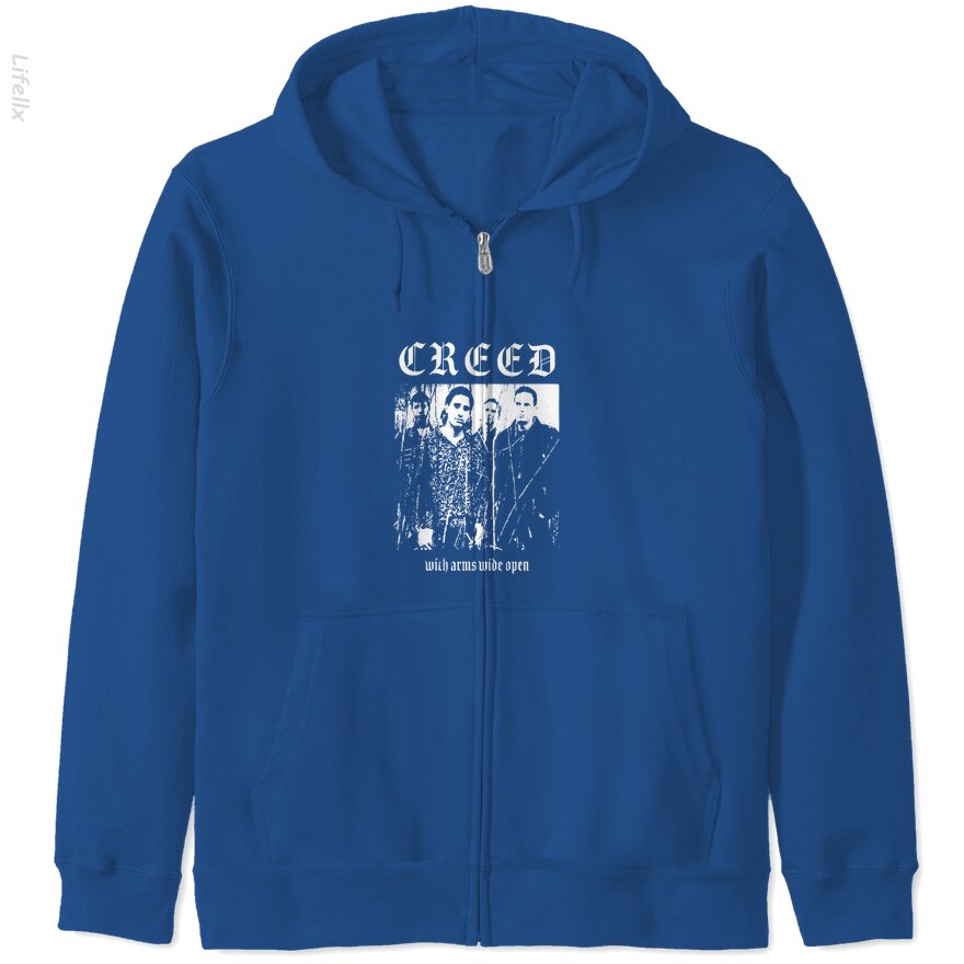 Tournée vintage de Creed 2024 Été de 99 Sweats à fermeture éclair par @Silviaro