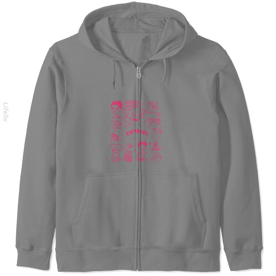 Melanie Martinez Crybaby De Trilogy Tour Hoodie met rits door @Silviaro