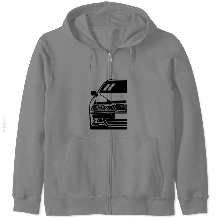 1998 - 2003 m5 Serie 5 E39 Drift Auto Hoodie met rits door @Breez