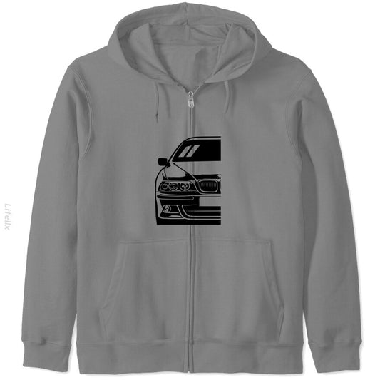 1998 - 2003 m5 Serie 5 E39 Drift Auto Hoodie met rits door @Breez