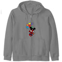 Disney Spiderman Globos Sudadera con cremallera por @Breez