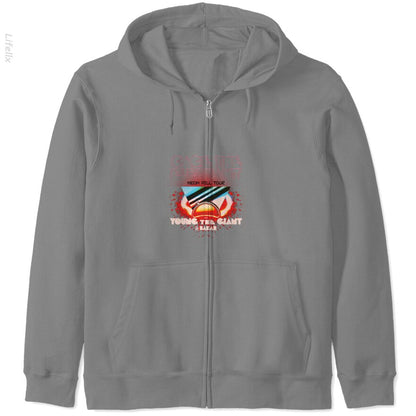 Cage the Elephant - Neon Pil Tour 2024 Hoodie met rits door @Breez