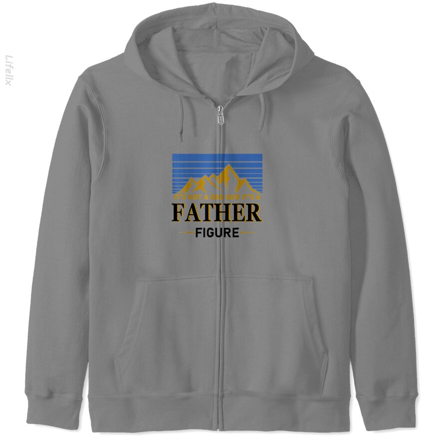 It's not a dad bod it's a Father Figure Zip Hoodies By @Brechtje2003