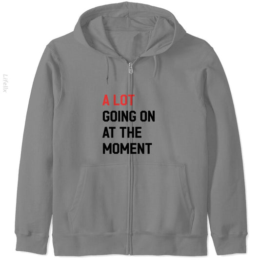 Er gebeurt veel op dit moment Taylor Swift Hoodies met rits door @Breez