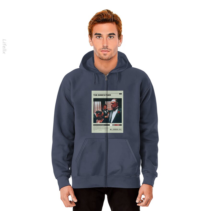 The Godfather Movie Zip Hoodie By @Pedro.Flowe