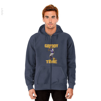 Jefferson Griddy Time Jugend-T-Shirt | Wikinger | Justin Kapuzenjacke von @Silviaro