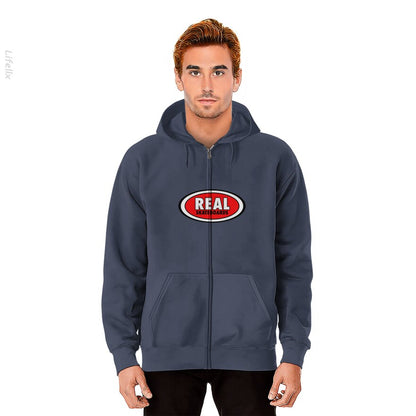 Real Skateboards retro art cool Zip Hoodies By @Silviaro