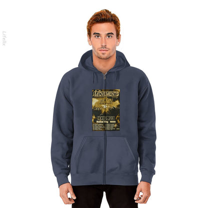 Ruckus Tour 2024 Hoodies met rits door @Silviaro