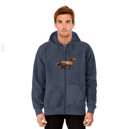 Accessoires Vêtements pour Chevaux Sweat à fermeture éclair par @Breez