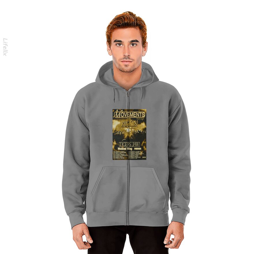 Ruckus Tour 2024 Hoodies met rits door @Silviaro