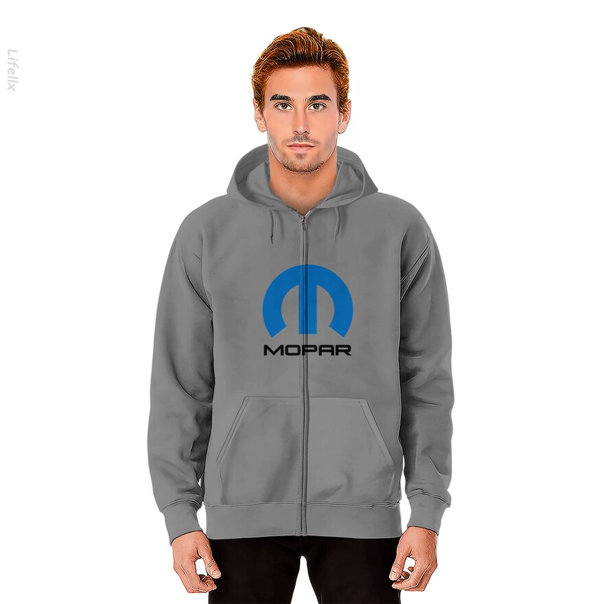 Mopar Logo Zip Hoodies By @Silviaro