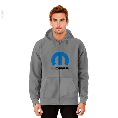 Mopar Logo Hoodies met rits door @Silviaro