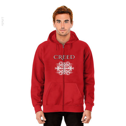 Creed 2024 Tour Zip Hoodies By @Breez