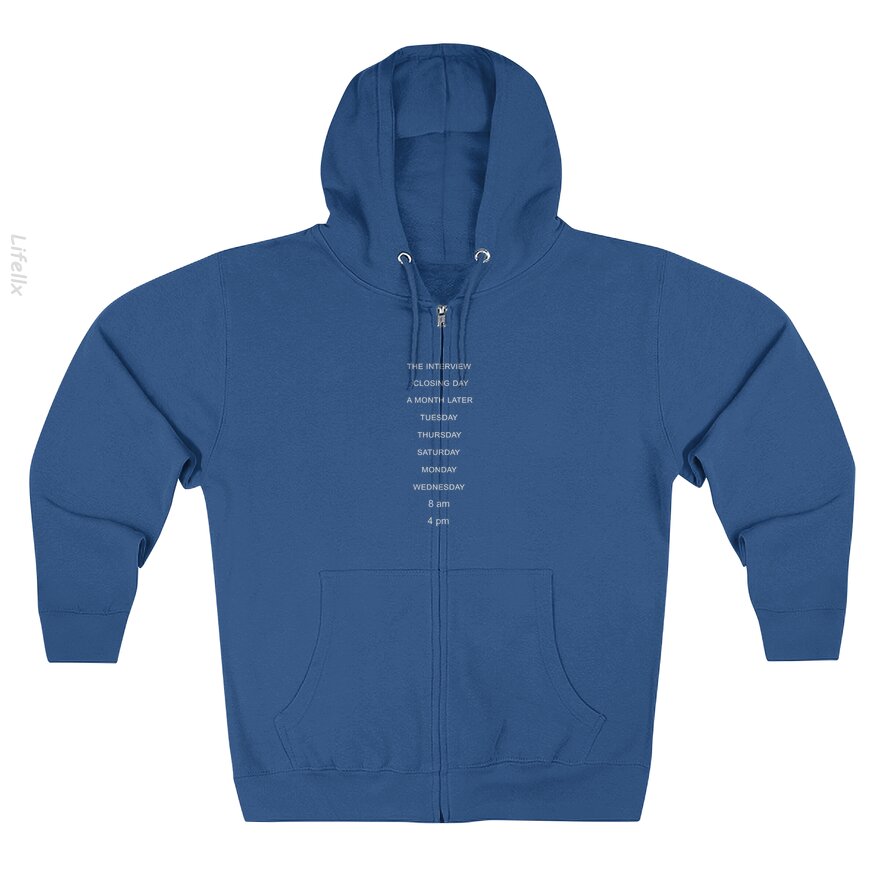 The Shining Title Cards Classic Zip Hoodie By @Silviaro