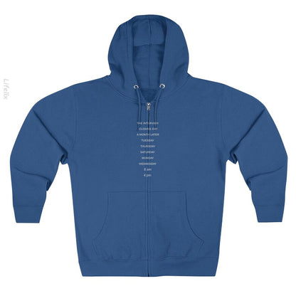 The Shining Title Cards Classic Zip Hoodie By @Silviaro